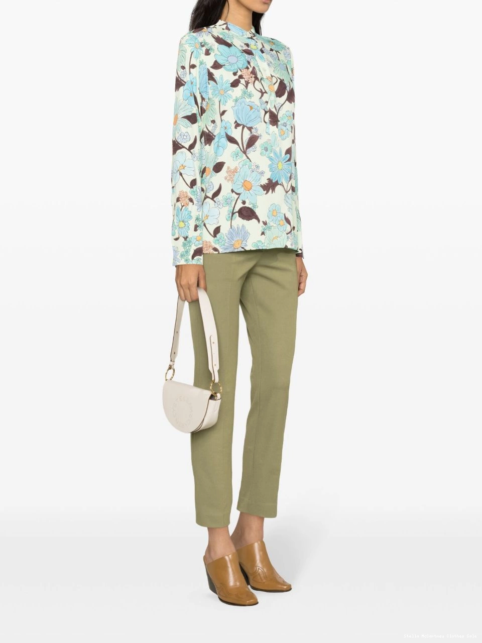 Cheap shirt McCartney Stella Women buttoned garden-print 0726